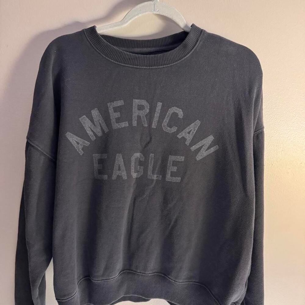 American eagle outfitters gray crewneck